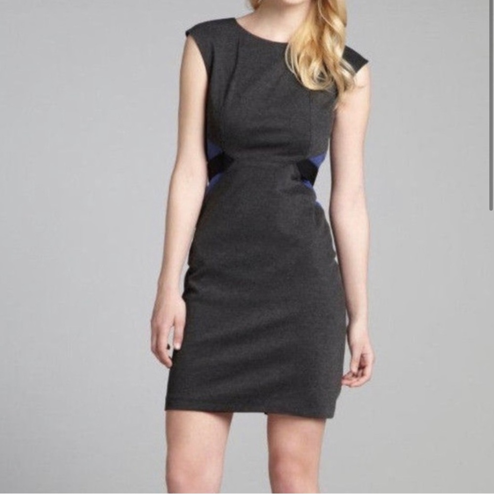 Max & Cleo Slate Gray Banded Waist Women’s Size 10